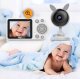 Niania Mbg Line Niania elektroniczna kamera na żywo tryb nocny LCD ZOOM bezprzewodowa 4