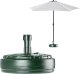 Kadax KADAX Podstawa Parasola Stojak Pod Parasol Ogrodowy Okrągły 39cm Obciążnik Zieleń 8