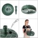 Kadax KADAX Podstawa Parasola Stojak Pod Parasol Ogrodowy Okrągły 39cm Obciążnik Zieleń 9