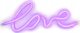 OEM Neon LED na USB - LOVE model 1