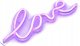 OEM Neon LED na USB - LOVE model 2