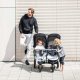 Wózek Hauck Wózek dziecięcy Hauck Roadster Duo SLX bliźniaki 2dzieci do 36kg wytrzymały 16