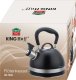KingHoff Czajnik z gwizdkiem czarny 1.8l (KH-1858) 12