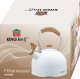 KingHoff Czajnik z gwizdkiem biały 2.5l (KH-1860) 11
