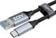 Kabel USB ZOY USB-A - USB-C 1 m czarno-srebrny (ZCAC1) 2
