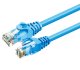 ZOY Kabel Sieciowy Ethernet Cat. 6 UTP CCA Niebieski 0,5m ZCR05B 1
