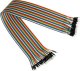 Alcasa kabelmeister Jumper Wire 40-Pin St-St 20cm 1