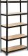 Funfit Regał metalowy magazynowy 180x90x40 cm czarny 5