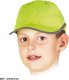 Reis CZFLUO-KIDS - Czapka z daszkiem w kolorze fluorescencyjnym dla dzieci - seledynowy M 3