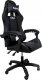 Fotel R-Sport Fotel Gamingowy K3 CZARNY dla gracza+masażer 3