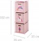 Storage Solutions Regał z tekstylnymi pojemnikami do pokoju dziecięcego 2