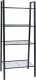 AWD Interior Regał metalowy czarny 148x61,8x34,5 cm 4 półki stal malowana 3