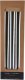 Home Styling Collection Metaliczne świece stołowe, 30 cm 2