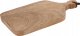 Deska do krojenia Home Styling Collection Deska do krojenia z drewna mango, z uchwytem, 10 x 19,5 x 1,3 cm 10