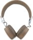 Słuchawki Guess Guess Bluetooth ENC GUBH70PGTSPSW Brown Grained Classic Round Shape Headphones 3