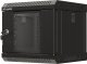 Lanberg ML SZAFA INSTALACYJNA RACK WISZĄCA 10" 6U 300X300 CZARNA DRZWI PRZESZKLONE (FLAT PACK) 3