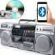 Radioodtwarzacz Muse M-380 GBS GHETTO srebrny 4