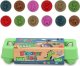 LeanToys Edukacyjny Zestaw Jajek Sorter Dinozaury Układanka 12 Sztuk 4