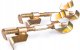Forcekraft Ściągacz sprężyn dwuramienny 230mm 3