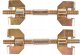 Forcekraft Ściągacz sprężyn dwuramienny 230mm 4