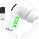 Słuchawki Dudao Słuchawki U19 douszne TWS bezprzewodowe Bluetooth 5.3 z wyświetlaczem LED - białe 3
