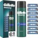 Gillette Mach3 8pcs + Mach3 gel 200ml 14