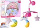 LeanToys Karuzela Łóżeczkowa Dla Dzieci Klips Niebo Różowa 1