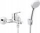 5414-510-00 / KFA / SPARC /  BATERIA WANNOWA ŚCIENNA + ZEST.NATRYSKOWY PUNKTOWY , CHROM / 1