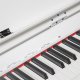 V-TONE DP-88 WH białe pianino cyfrowe ze statywem drewnianym 4