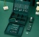 eCarla Szkatułka na biżuterię kuferek etui organizer butelkowa zieleń pudełko PD133 4
