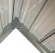 kontrast Domek narzędziowy metalowy 130x151x182 blaszak szopa 8