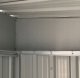 kontrast Domek narzędziowy metalowy 130x151x182 blaszak szopa 9