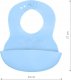 BabyOno BABY ONO 835/05  BŁĘKITNY  MIĘKKI         ŚLINIAK Z KIESZONKĄ I REGULOWANYM ZAPIĘCIEM 5