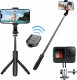 Selfie stick Bluestar BLUE STAR uchwyt selfie z pilotem bezprzewodowym z trójnogiem L21 czarny 1