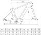 Rower elektryczny Kellys Kellys E-CARSON 30 P 28" 725Wh 95Nm Wybierz rozmiar ramy: L, Wybierz kolor: Magic Blue 3