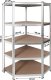 Profi Tools Regał metalowy rogowy magazynowy Zeus 180x90x40 cm 5 półek nośność 875 kg 3