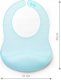 BabyOno 1598/03 ŚLINIAK SILIKONOWY ULTRACIENKI 7