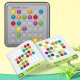 LeanToys Gra logiczna sudoku kolorowe kulki 2