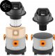 ZEEGMA ZE-ZONDER PRO COMPACT Industrial vacuum cleaner with dry and wet function 1000W 11