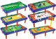 LeanToys Stół do Gry Piłkarzyki 6 w 1 Bilard Hokej Soccer LEAN Toys 1