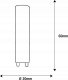 Segula 55864 lampa LED 2200 K 3 W G9 G 3