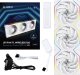 Wentylator Lian Li UNI FAN TL Wireless 120 3-pack biały (12TL1W3W) 3