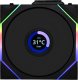 Wentylator Lian Li UNI FAN TL Wireless LCD 120 Reverse Blade 3-pack czarny (12RTLLCD1W3W) 3