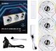 Wentylator Lian Li UNI FAN TL Wireless LCD 120 Reverse Blade 3-pack biały (12RTLLCD1W3W) 4