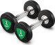UpForm Zestaw hantli stałych poliuretanowych 1-10kg (skok co 1 kg) 110 kg -UpForm 3