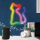 Neon dekoracyjny LED RGB KOT + pilot FLRN03 Forever Light 10