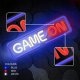 Neon dekoracyjny LED Plexi GAME ON multikolor FPNE23 Forever Light 6