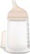 Nuby 304755-BUTELKA 180ML/SMOCZEK SILIKON WOLNY PRZEPŁYW/UZUPEŁNIENIE KARMIENIA PIERSIĄ/ZERO ZERO 1