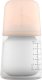 Nuby 304755-BUTELKA 180ML/SMOCZEK SILIKON WOLNY PRZEPŁYW/UZUPEŁNIENIE KARMIENIA PIERSIĄ/ZERO ZERO 11
