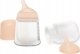 Nuby 304755-BUTELKA 180ML/SMOCZEK SILIKON WOLNY PRZEPŁYW/UZUPEŁNIENIE KARMIENIA PIERSIĄ/ZERO ZERO 8